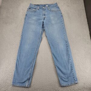 Vintage Levi's Jeans Mens 34x34 Blue Denim 550 Relaxed Fit‎ Baggy Light Wash